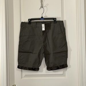 Express Men's Charcoal Shorts